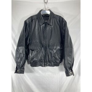 Leather King thermal, insulation 3m Classic Style Leather Moto Jacket Large